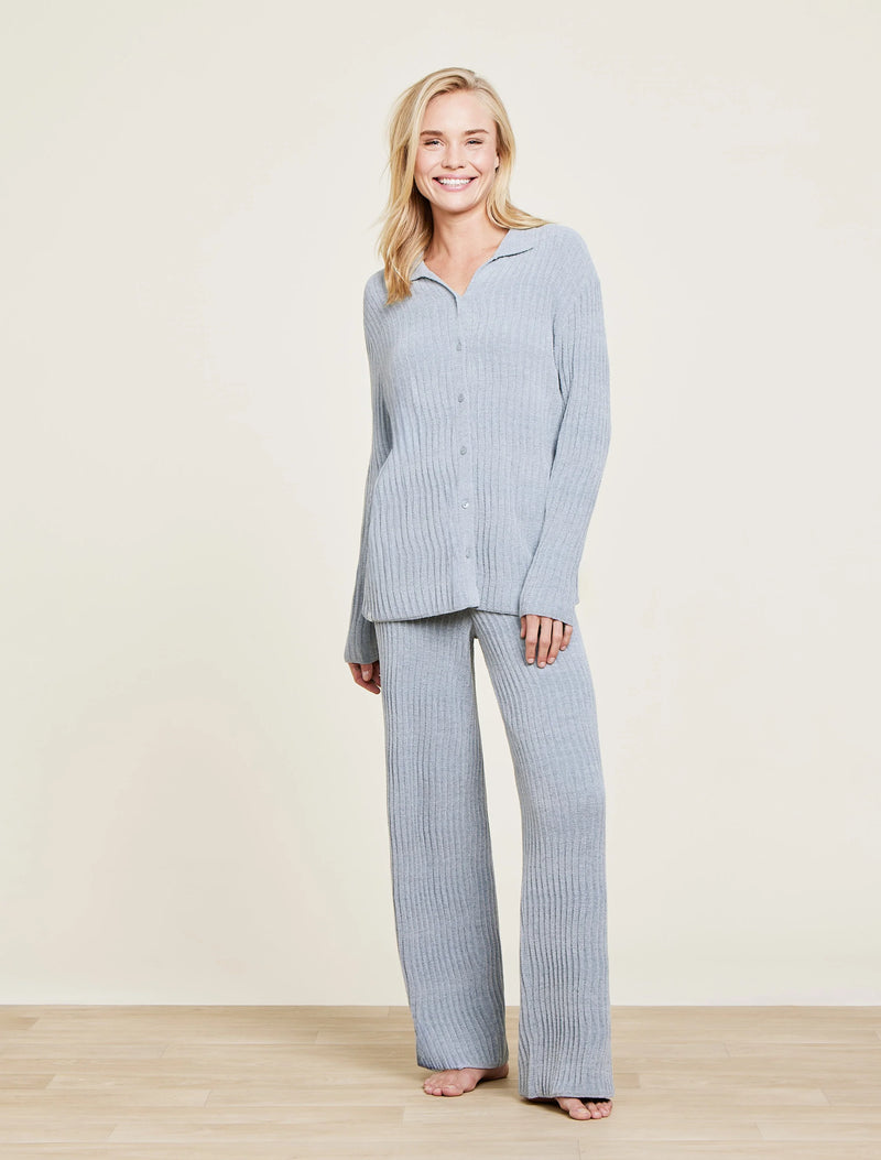 BAREFOOT DREAMS - CozyChic Ultra Lite® Wave Pant - Moonbeam