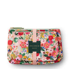 RIFLE PAPER CO. Garden Party Zippered Pouch Set
