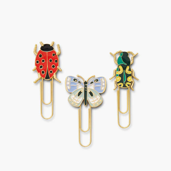 RIFLE PAPER CO. Curio Enamel Paper Clip Set