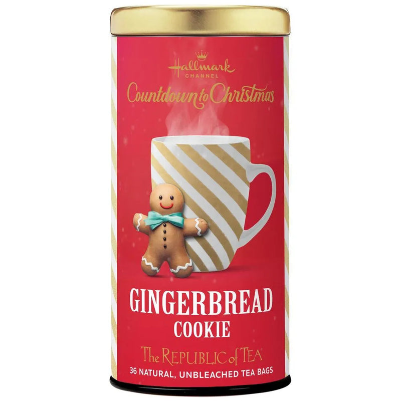 The Republic of Tea - Hallmark Channel Countdown to Christmas Gingerbread Cookie Tea Bags