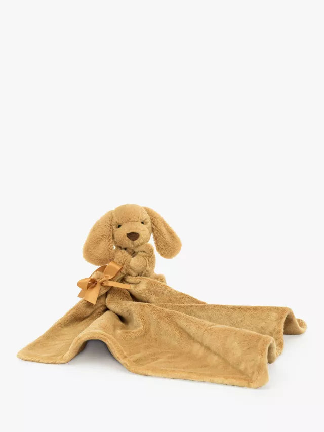 Jellycat Bashful Toffee Puppy Soother