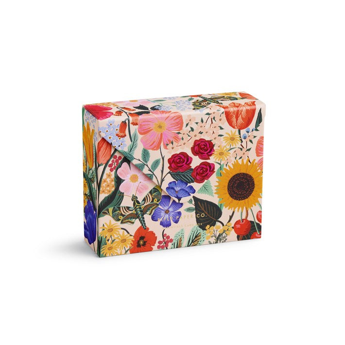 RIFLE PAPER CO. Essentials Card Box - Blossom