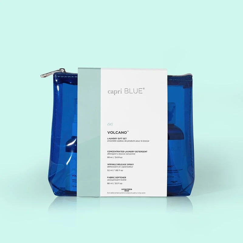 CAPRI BLUE - VOLCANO LAUNDRY GIFT SET