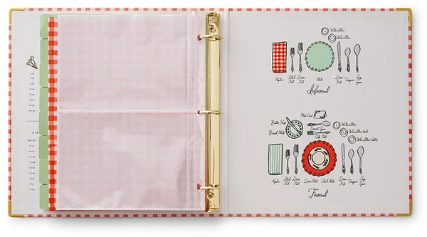 RIFLE PAPER CO. Cherry Farm Recipe Binder