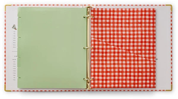 RIFLE PAPER CO. Cherry Farm Recipe Binder
