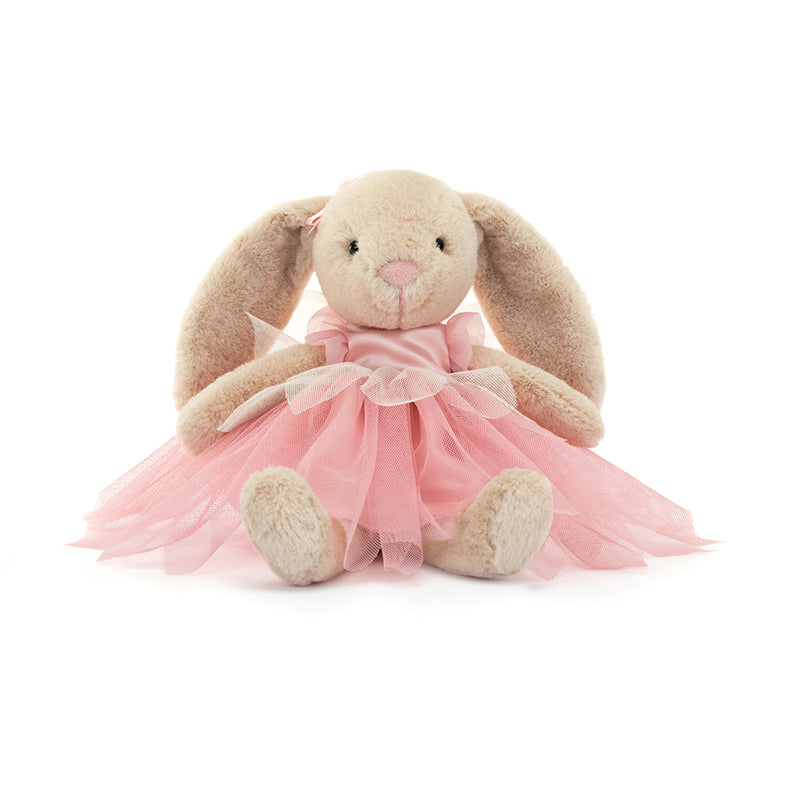 Jellycat Lottie The Fairy Bunny Plush and Lottie the Fairy Bunny Board Book Set