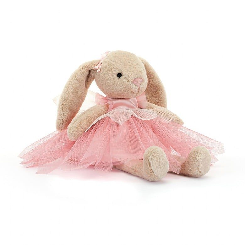 Jellycat Lottie The Fairy Bunny Plush and Lottie the Fairy Bunny Board Book Set
