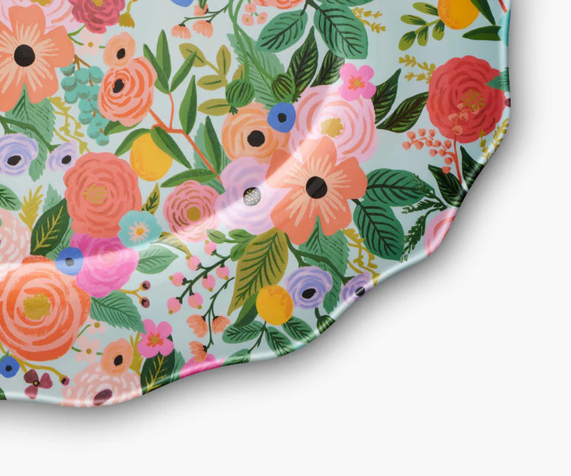 RIFLE PAPER CO. Garden Party Melamine Serving Platter