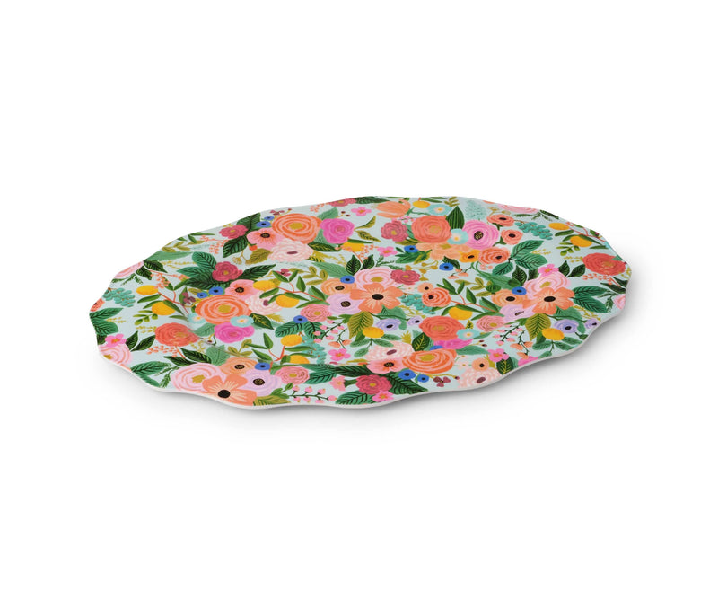 RIFLE PAPER CO. Garden Party Melamine Serving Platter