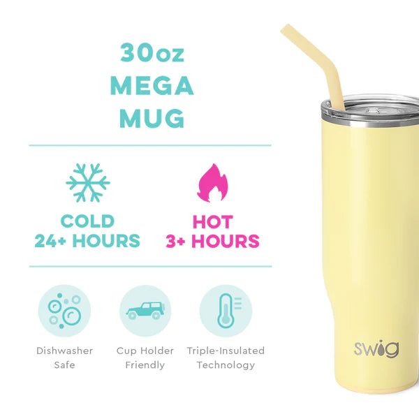 Swig Life Shimmer Buttercup Mega Mug (30oz)