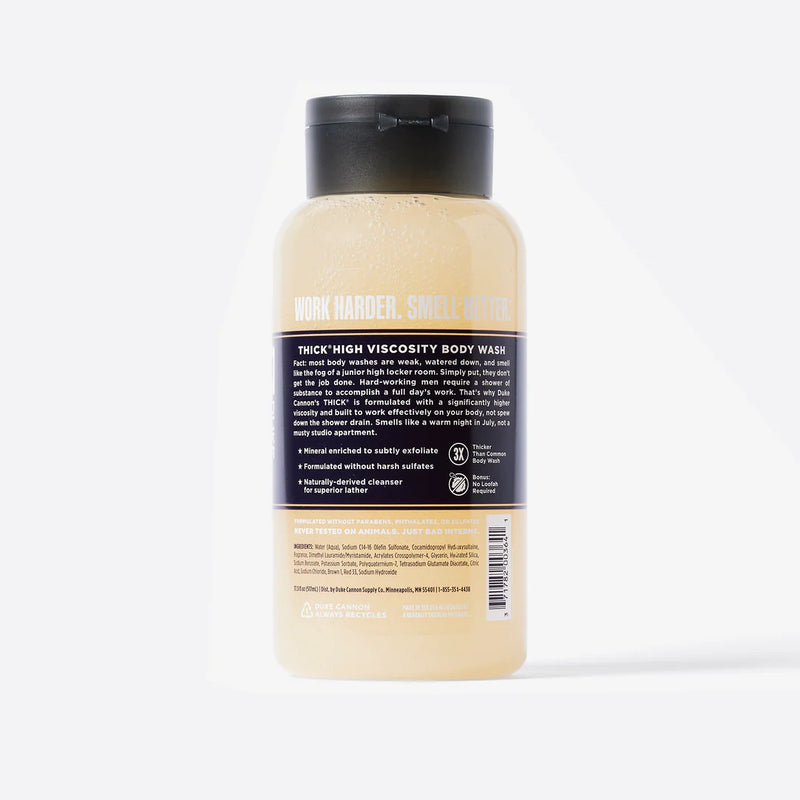 Duke Cannon THICK HIGH VISCOSITY BODY WASH - BUCK MOON