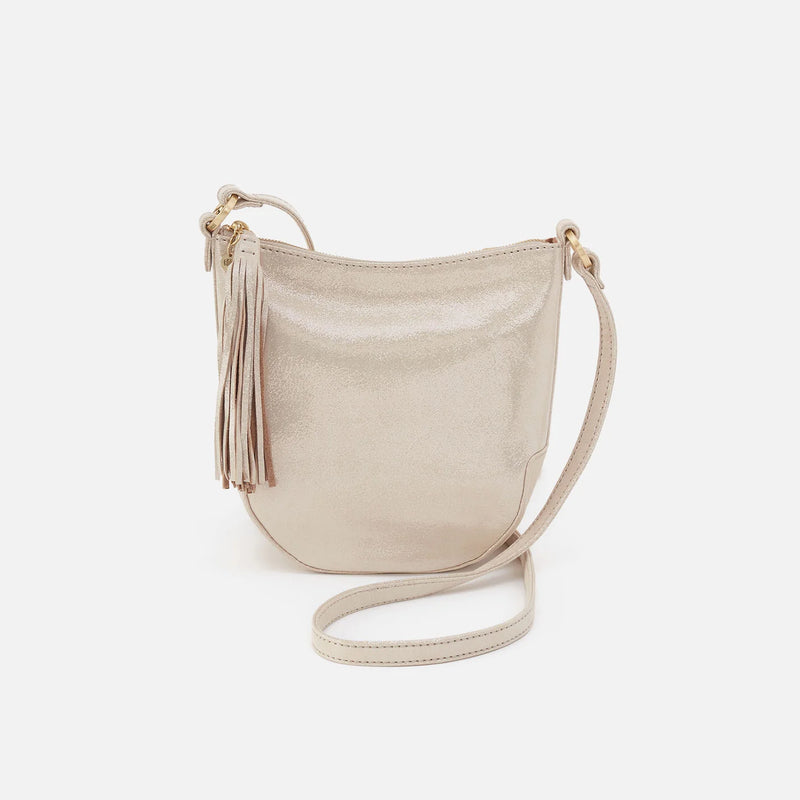 HOBO Lexi Crossbody - Buffed Leather | Sand Shimmer