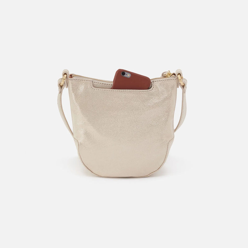 HOBO Lexi Crossbody - Buffed Leather | Sand Shimmer