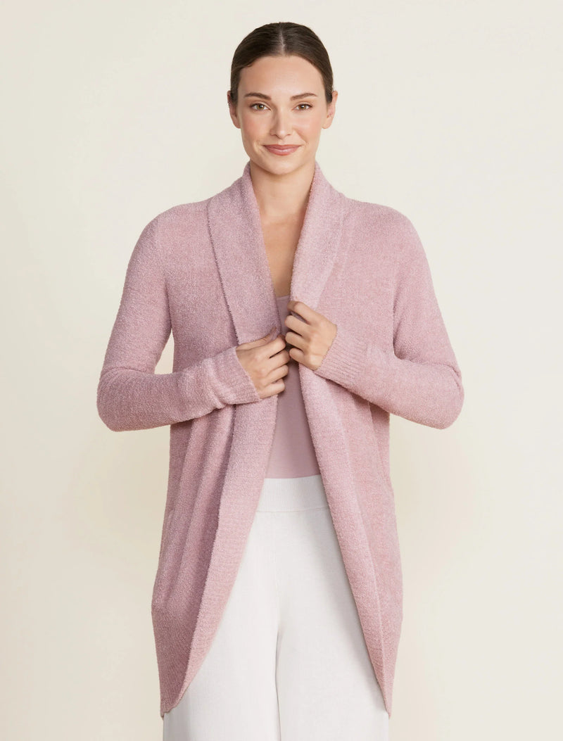 BAREFOOT DREAMS CozyChic Lite® Circle Cardi - Teaberry