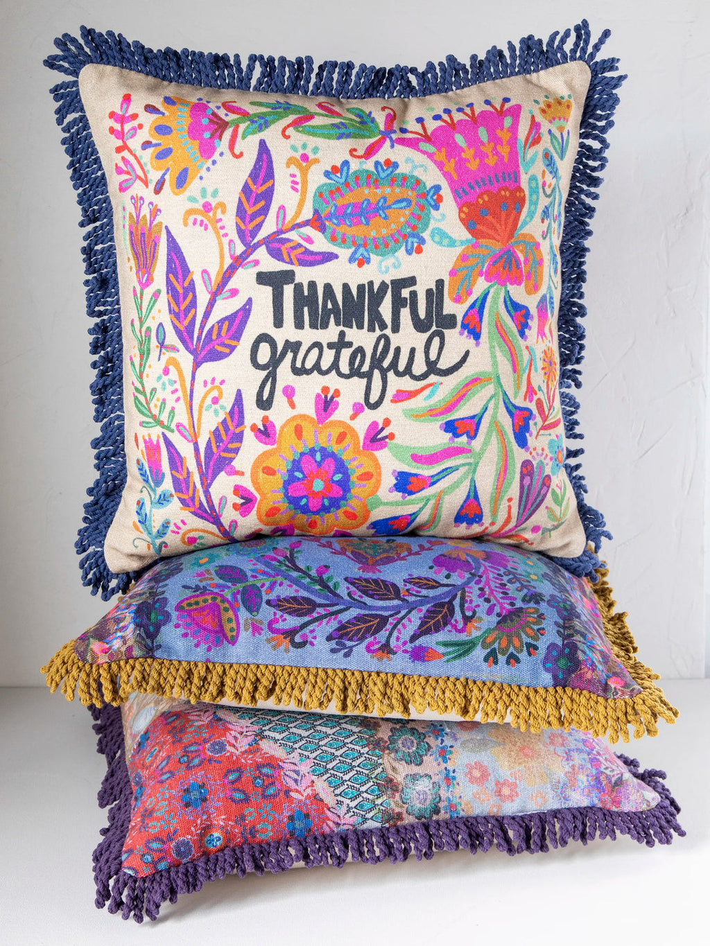 Natural Life® Bungalow Pillow - Thank Grateful