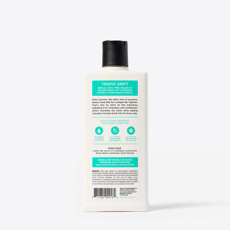 Duke Cannon  2-IN-1 HAIR WASH - Tropic Drift