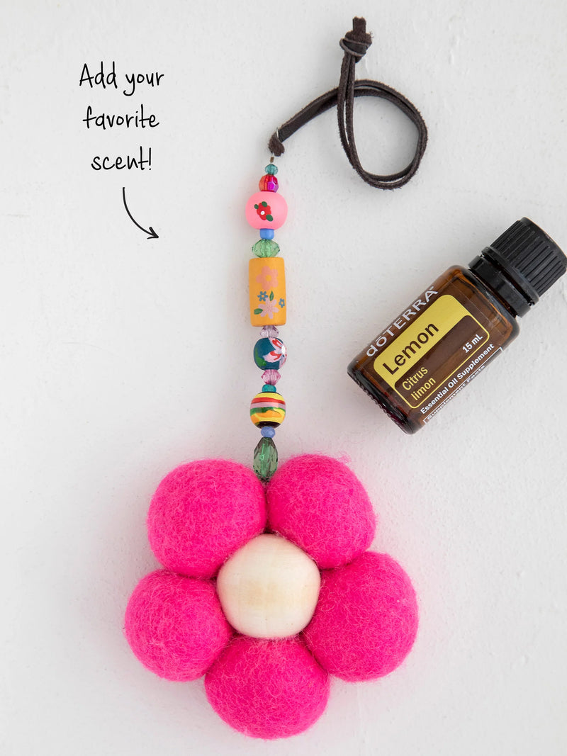 Natural Life Beaded Essential Oil Diffuser - Flower