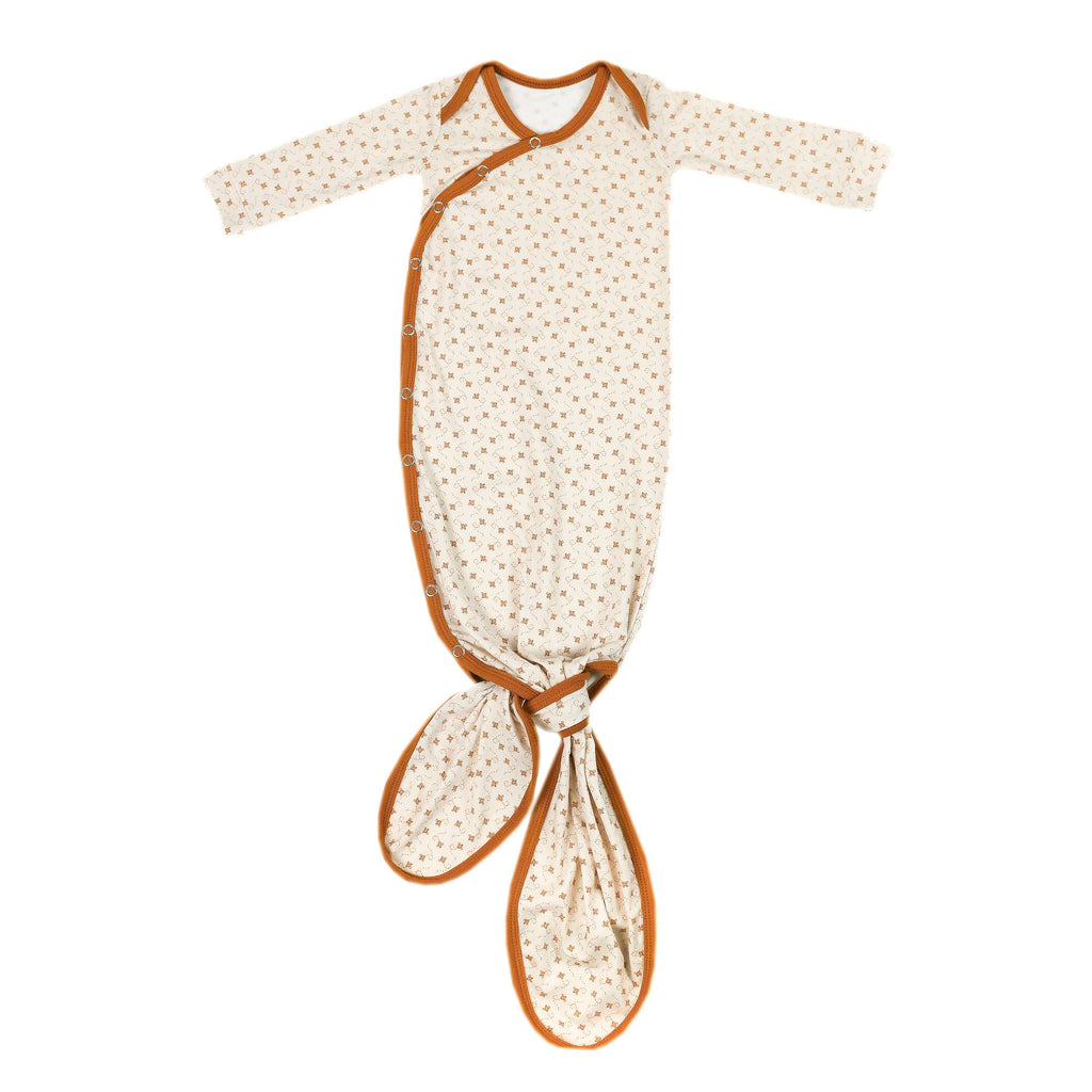 Copper Pearl Knotted Gown - Hunnie