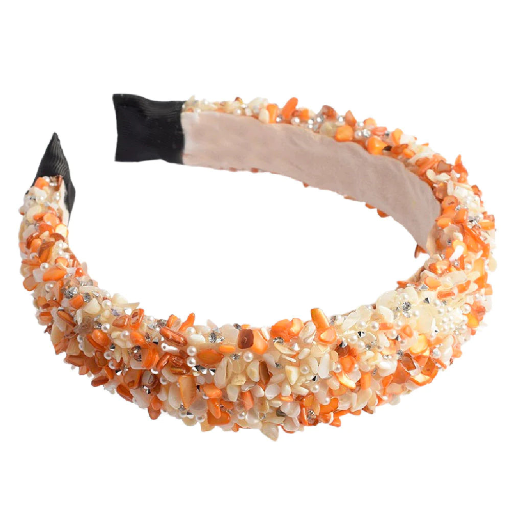 Headbands of Hope - All That Glitters Headband - Orange