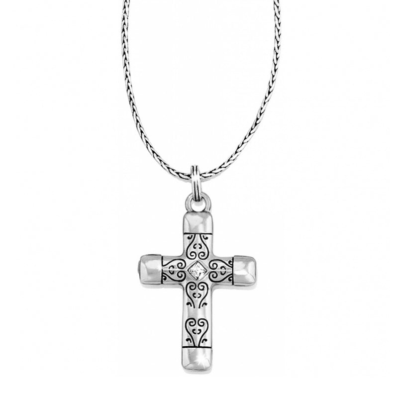 Brighton Venezia Reversible Large Cross Necklace
