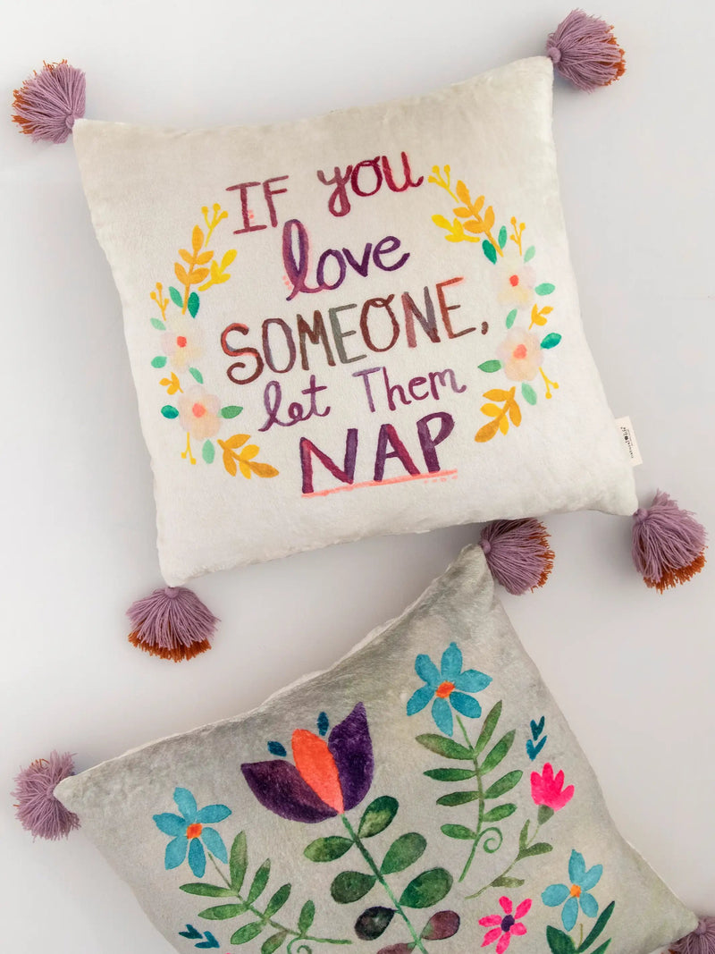Natural Life® Cozy Throw Pillow - Let Them Nap