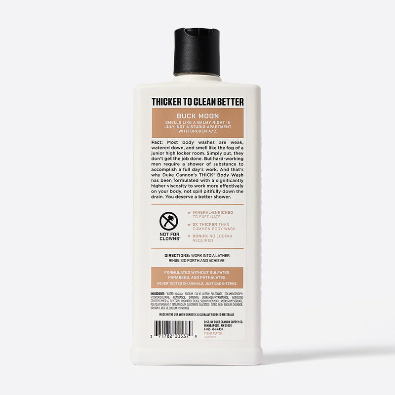 Duke Cannon THICK BODY WASH - BUCK MOON