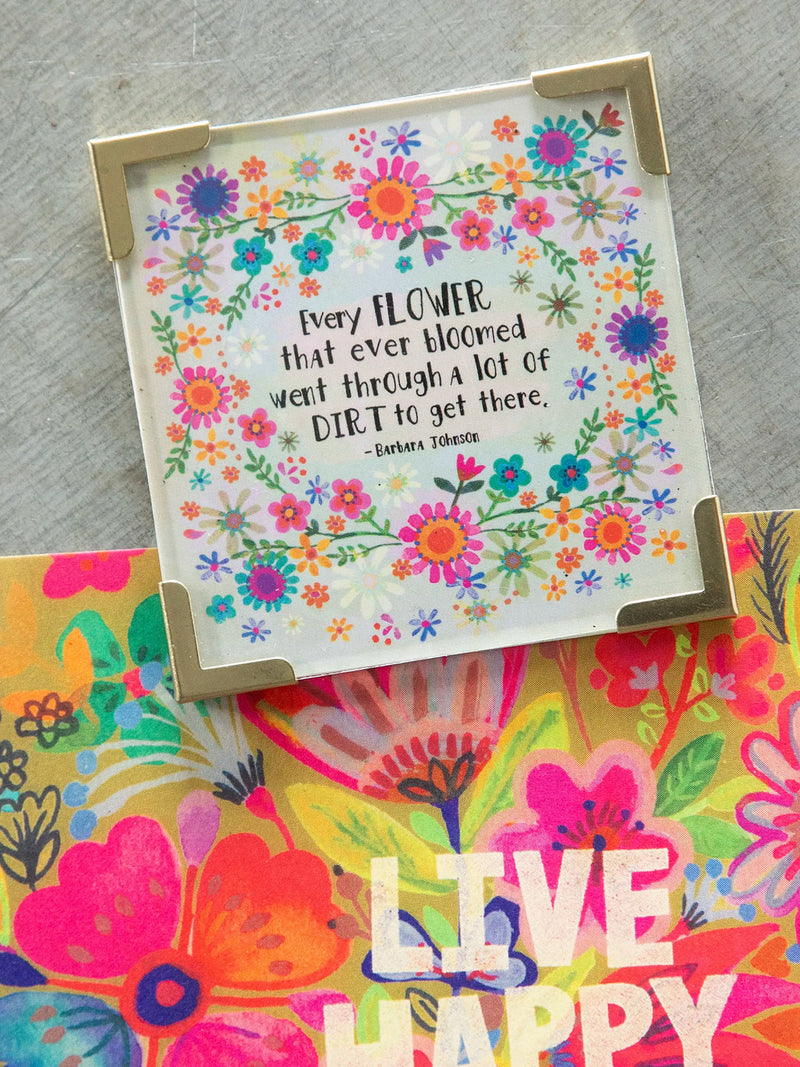 Natural Life Corner Magnet - Every Flower