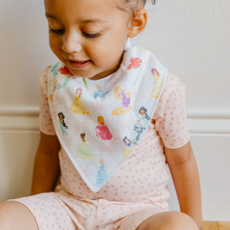 Copper Pearl Baby Bandana Bibs - Set of 4 (Assorted prints)