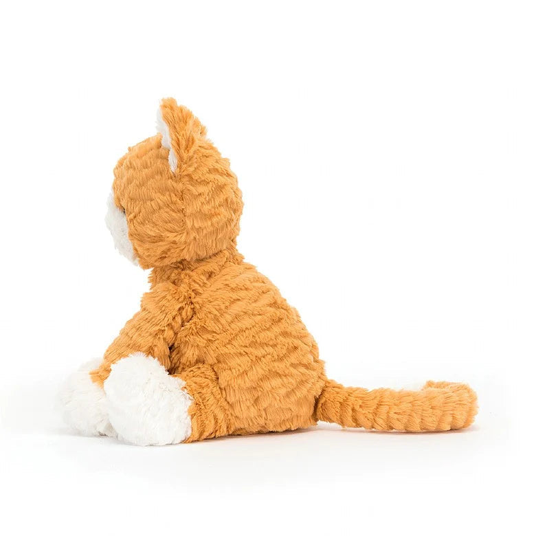 Jellycat Fuddlewuddle Ginger Cat and Ginger, the Courageous Kitten Book Set