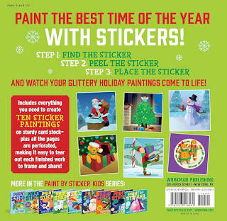 Hachette Book Group - Paint by Sticker Kids: Holly Jolly Christmas
