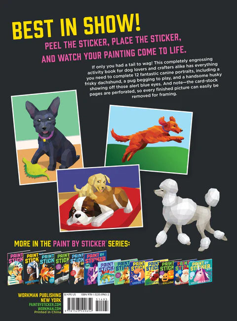 Hachette Book Group - Paint by Sticker: Dogs