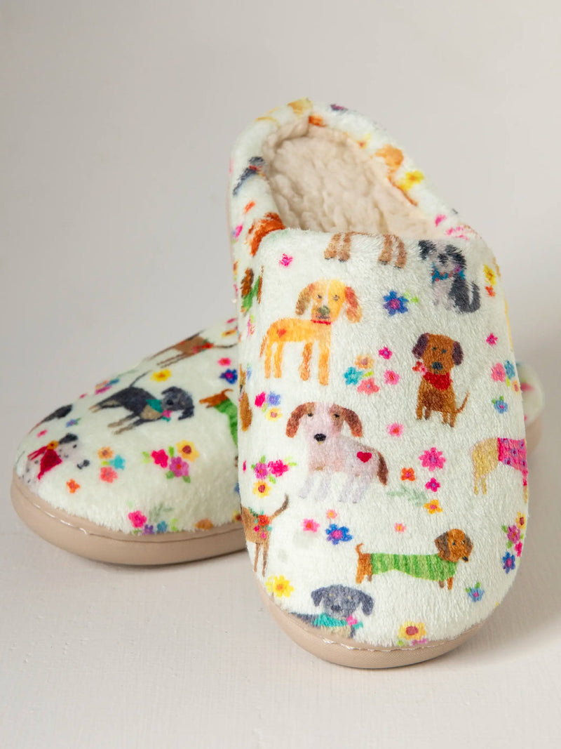 Natural Life Cozy Slippers - Dog