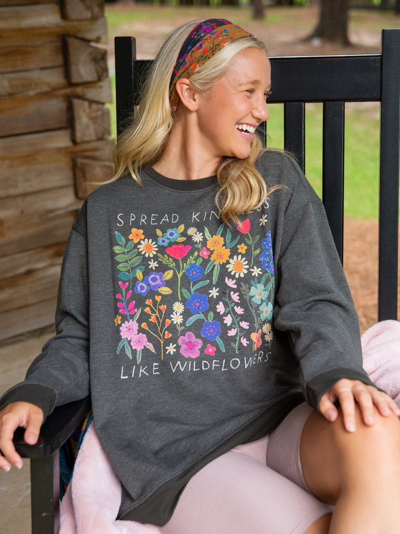 Natural Life Comfy Pocket Sweatshirt - Spread Kindness