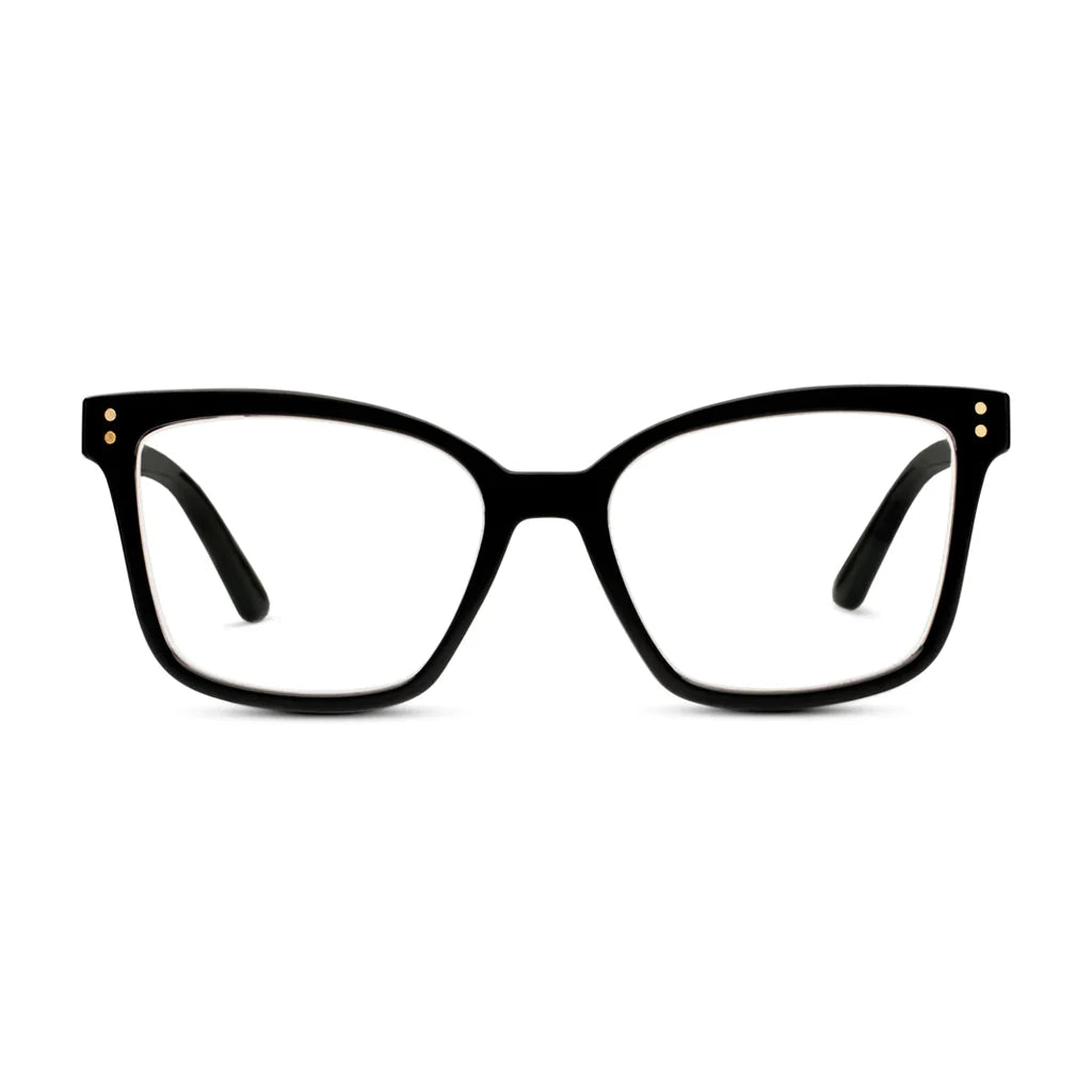 Peepers Readers - Octavia - Black (with Focus™ Blue Light Lenses)