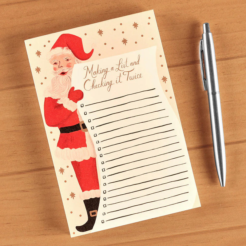 RIFLE PAPER CO. Santa's List Notepad