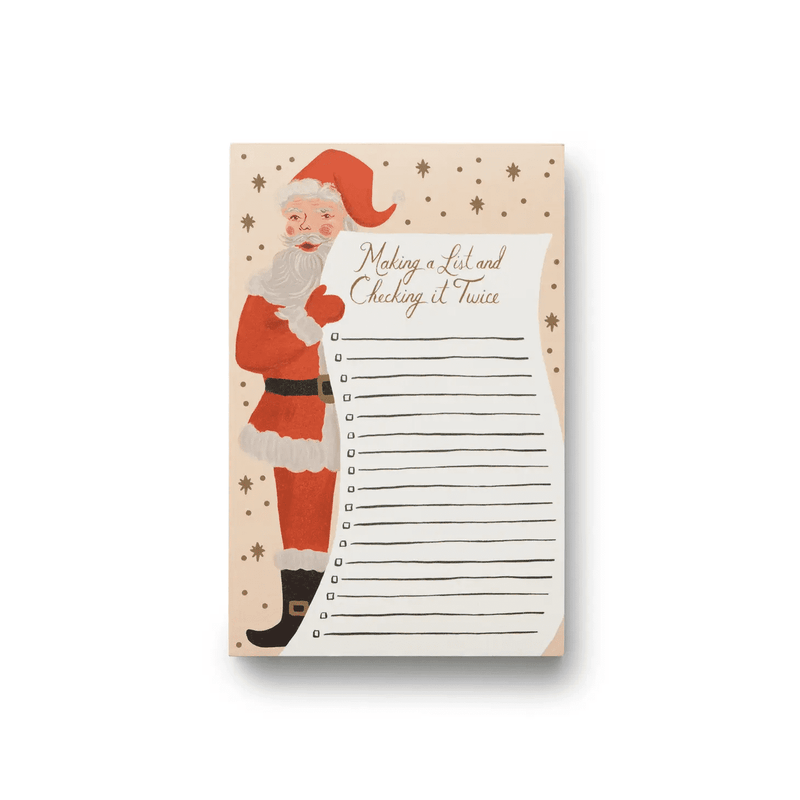 RIFLE PAPER CO. Santa's List Notepad