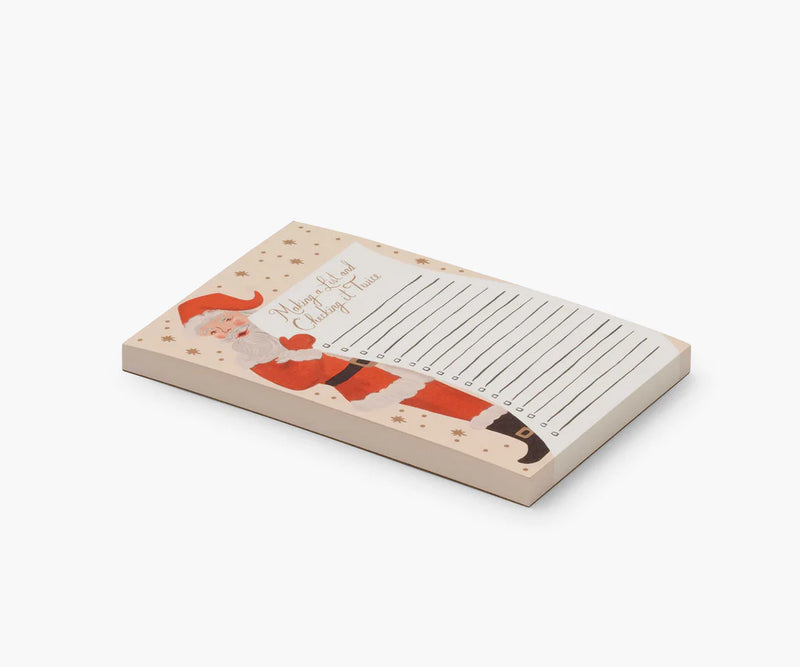 RIFLE PAPER CO. Santa's List Notepad