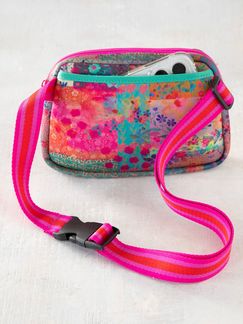 Natural Life® Everyday Fanny Pack - Watercolor Patchwork