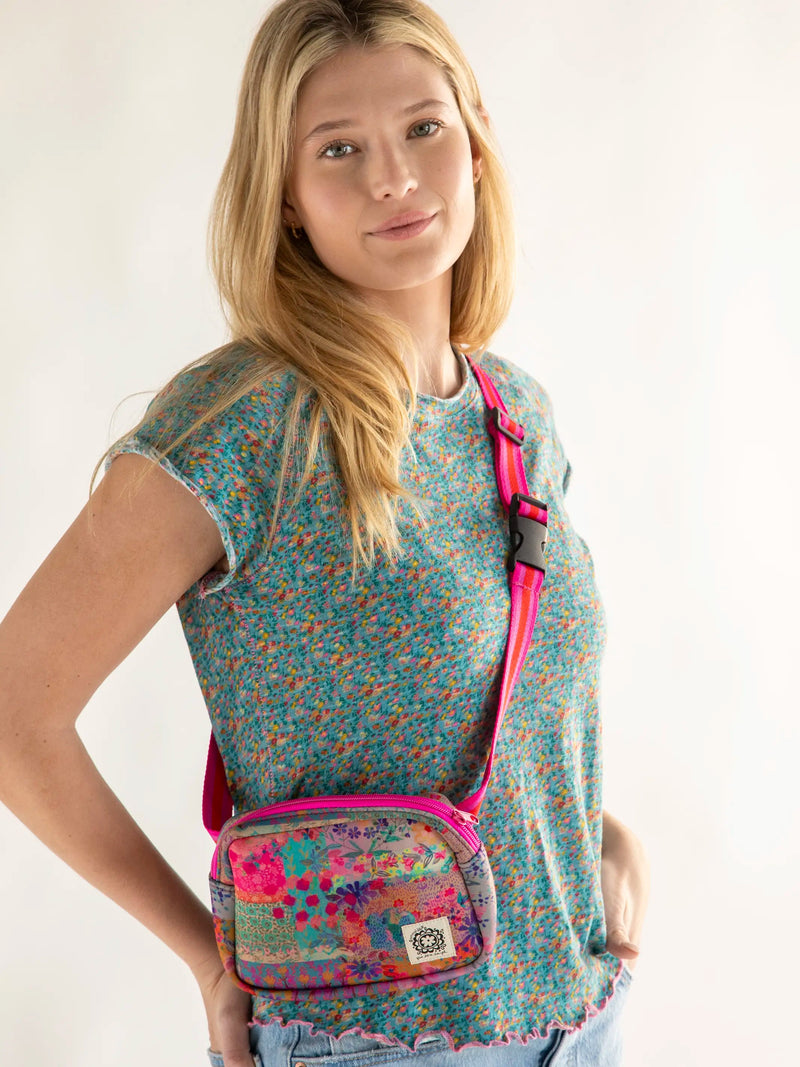 Natural Life® Everyday Fanny Pack - Watercolor Patchwork