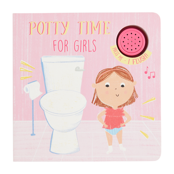 Mud Pie Girl Potty Time Book