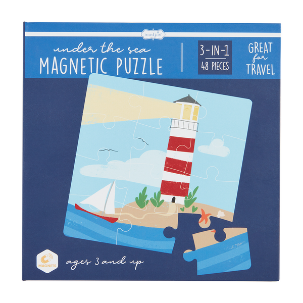 Mud Pie Blue Ocean Magnetic Puzzle