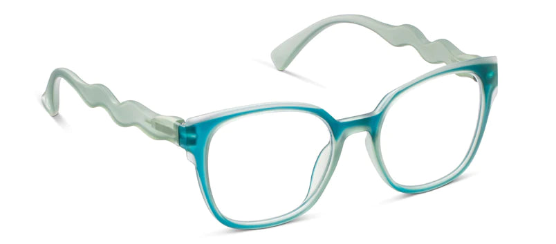 Peepers Readers - If You Say So - Teal (with Blue Light Focus™ Eyewear Lenses)