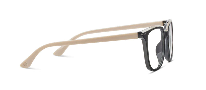 Peepers Readers - Dante - Black/Taupe (with Blue Light Focus™ Eyewear Lenses)