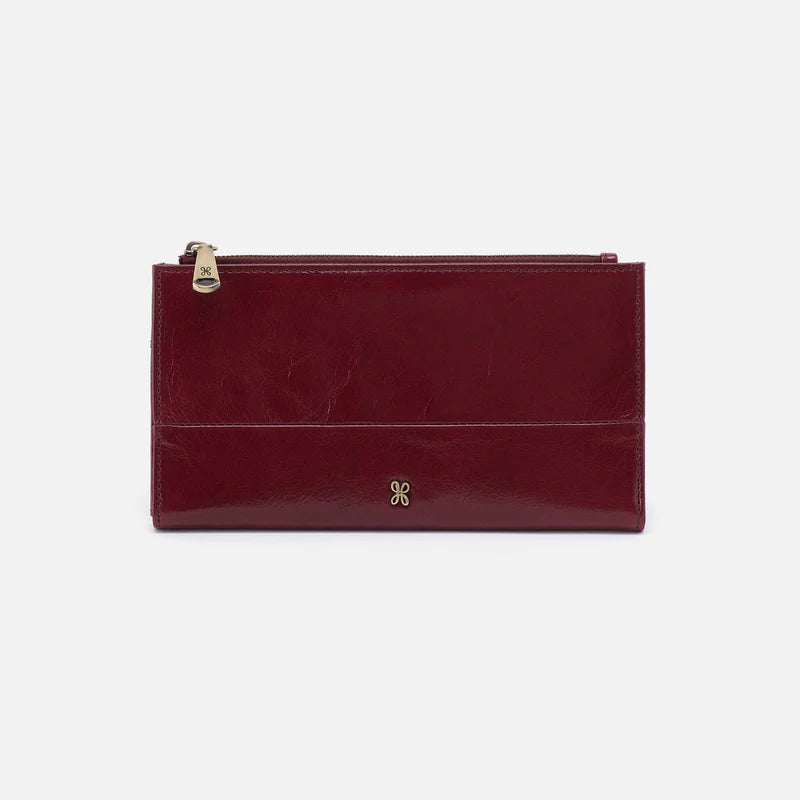 HOBO Jill Large Bifold Wallet - Saddleberry