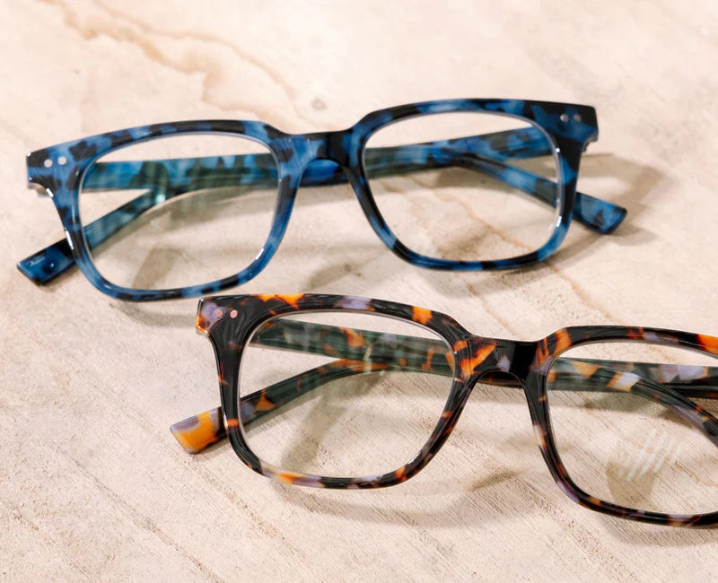 Peepers Readers - Maddox - Gray Botanico (with Blue Light Focus™ Eyewear Lenses)
