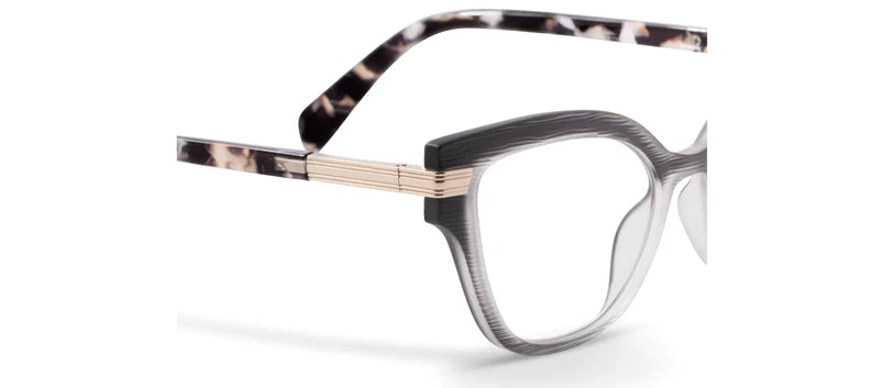 Peepers Readers - Marquee - Black/Sand Quartz (with Blue Light Focus™ Eyewear Lenses)