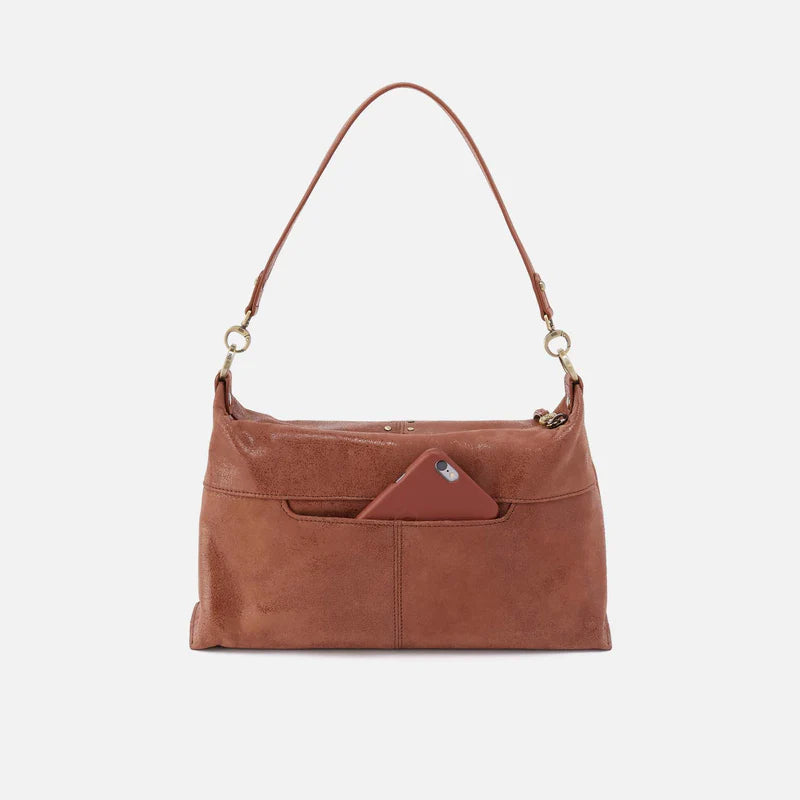 HOBO Avon Shoulder Bag - Burnished Saddle