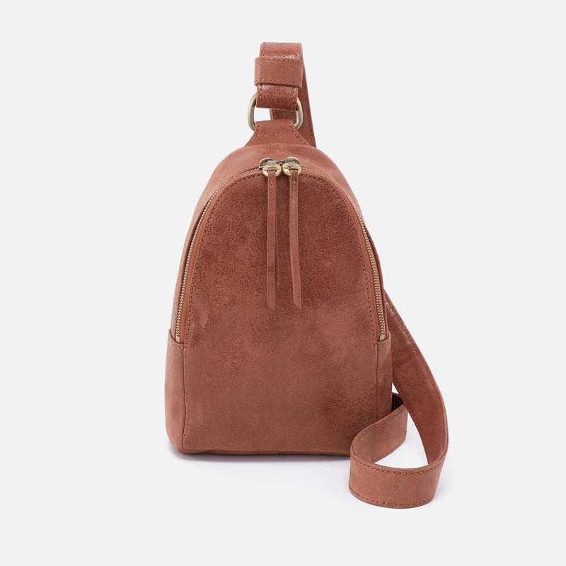 HOBO Fern Sling Bag - Burnished Saddle