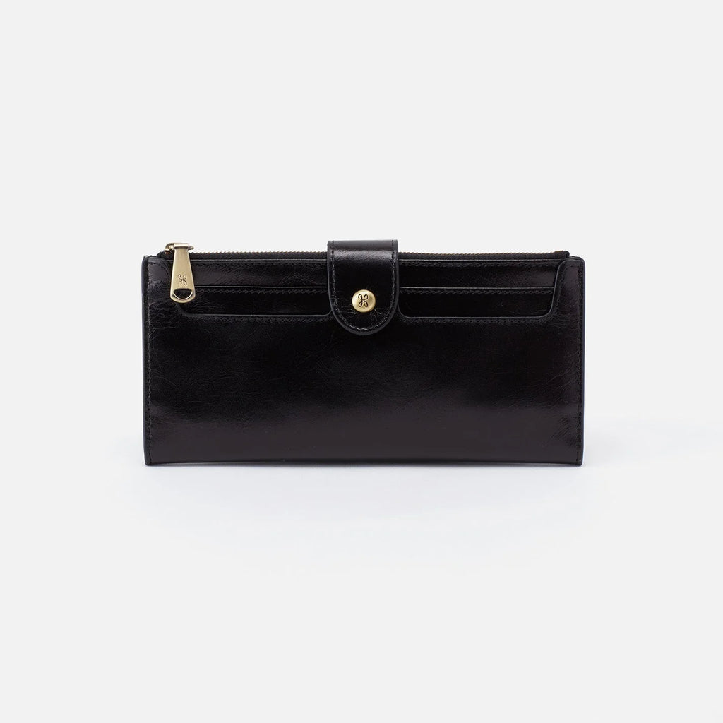 HOBO Dunn Continental Wallet - Black
