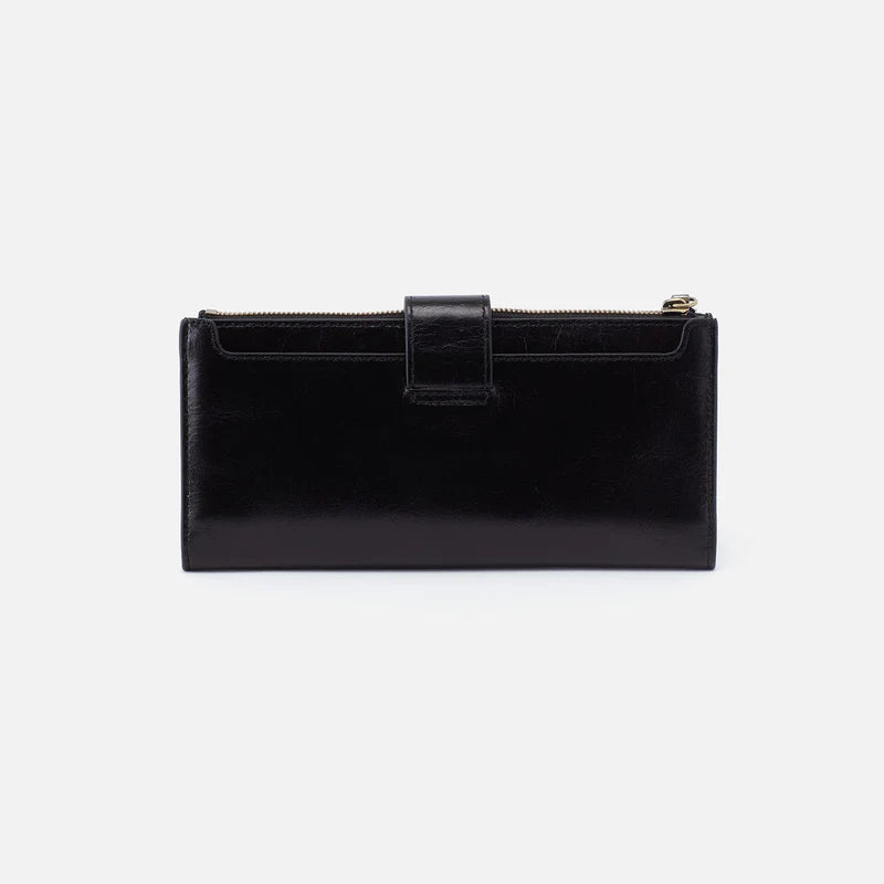 HOBO Dunn Continental Wallet - Black
